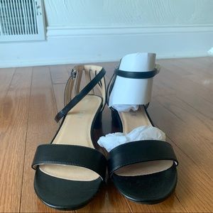 Modcloth Chelsea Crew Always a Pleasure Sandal size 9 Black (never worn)/NWT